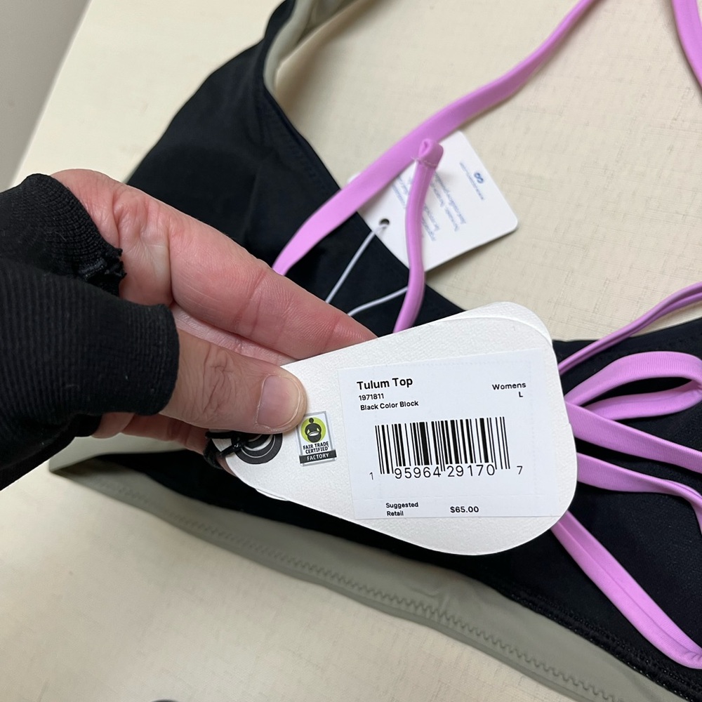 NWT Prana L talum top & Gemma reversible bottom bikini - Picture 5 of 15